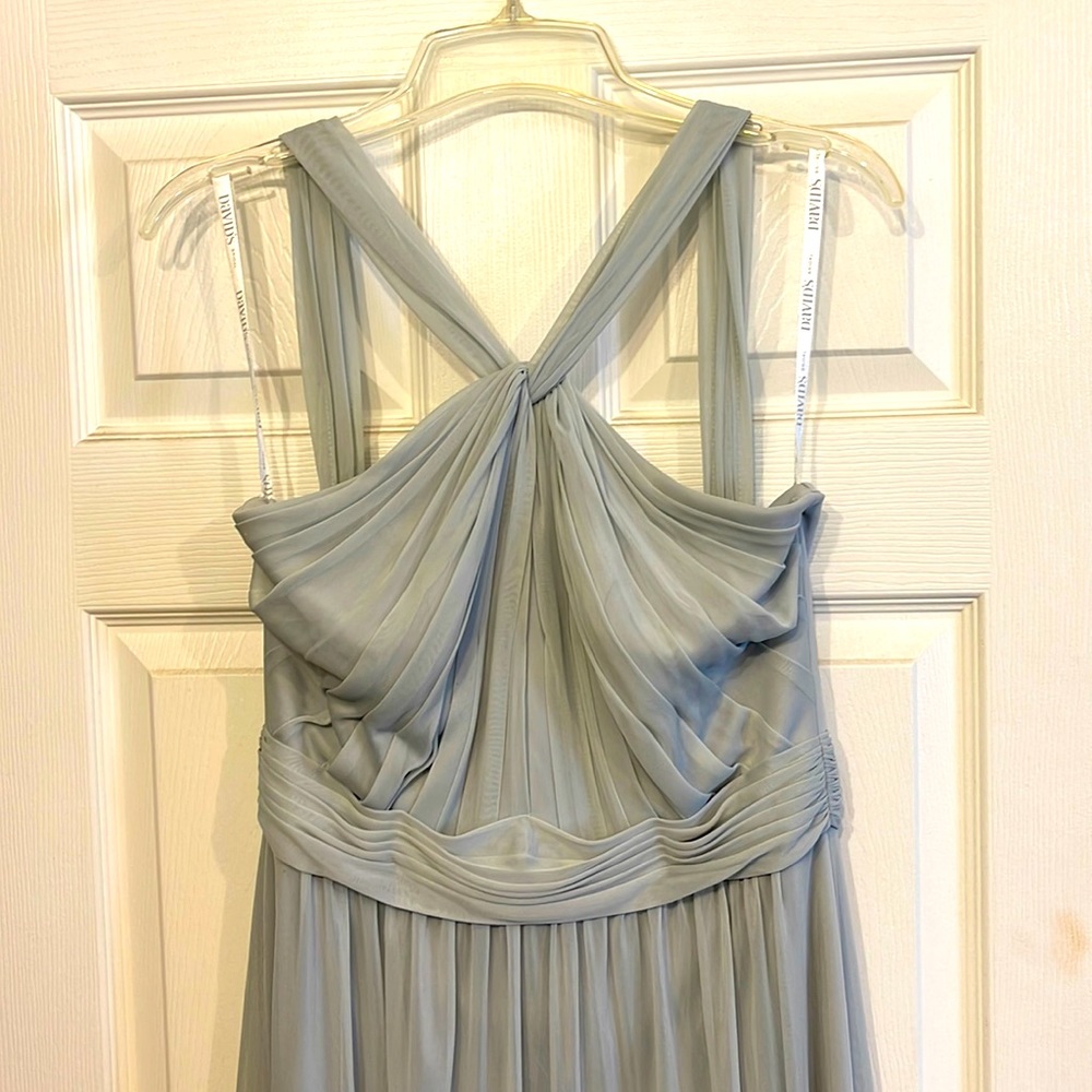 David’s Bridal full length dress worn once